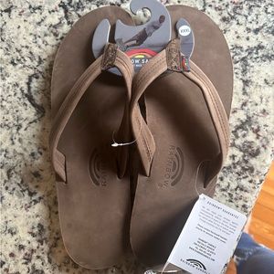NWT Rainbow Sandals - XXXL